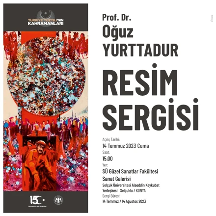 "Türkiye Yüzyılı’nın Kahramanları" temalı Resim Sergisi sanatseverlerle buluştu